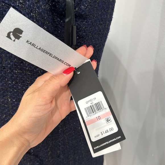 NWT 🏷️ KARL LAGERFELD dress size 10 - Picture 6 of 13